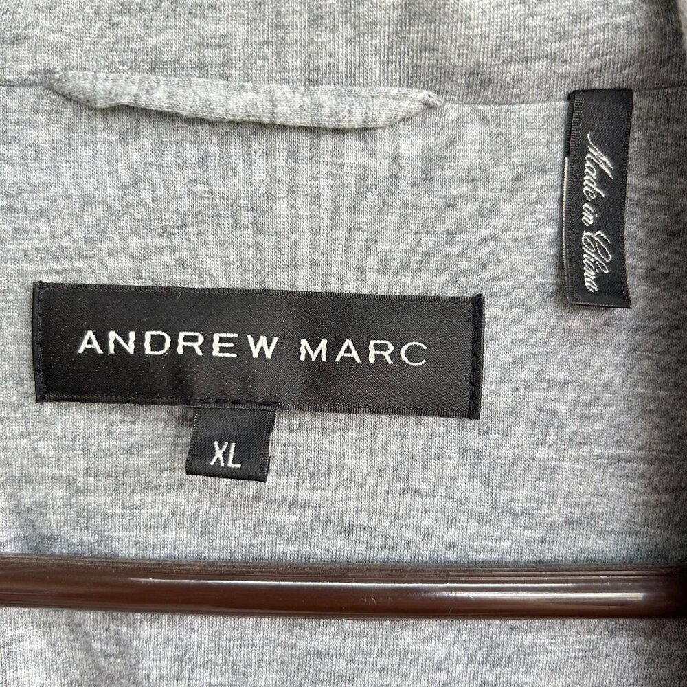 Andrew Marc Silver Lined Adjustable Jacket XL - Picture 3 of 13